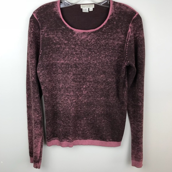 Royal Robbins Sweaters - Royal Robbins pink cotton pullover sweater M